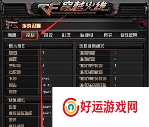 CF端游鼠标显示设置在哪里？如何调整？